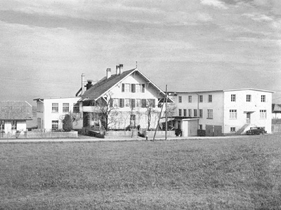 Fabrikgebäude der Fraubrunnen AG 1938